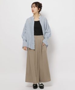 niko and… 「niko and...」 イージーパンツ MEDIUM ブラウン レディース